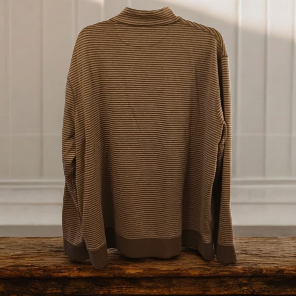 Mens Polo Ralph Lauren Jersey Quarter-Zip Pullover XL EUC $168 Retail - Picture 4 of 7